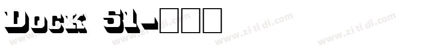 Dock 51字体转换